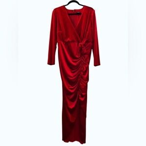 Torrid Red Velvet Dress (Size 18)